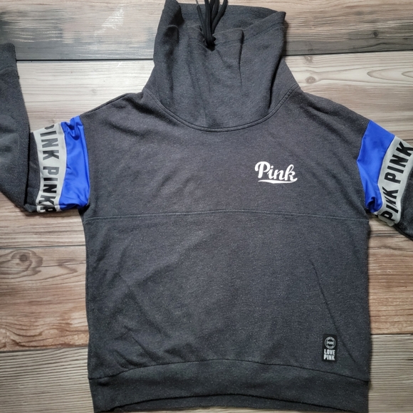 PINK Victoria's Secret Sweaters - Victoria Secret Pink turtleneck hoodie